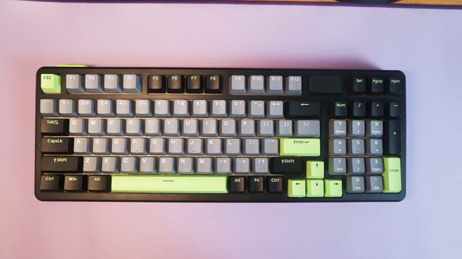 绿机械键盘测评：客制化与性价比的完美平衡开元ky棋牌雷柏V700DIY-98黑灰(图4)