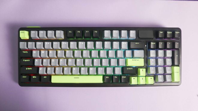 绿机械键盘测评：客制化与性价比的完美平衡开元ky棋牌雷柏V700DIY-98黑灰(图5)